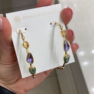 Kendra Scott Ivy Hoop Earrings